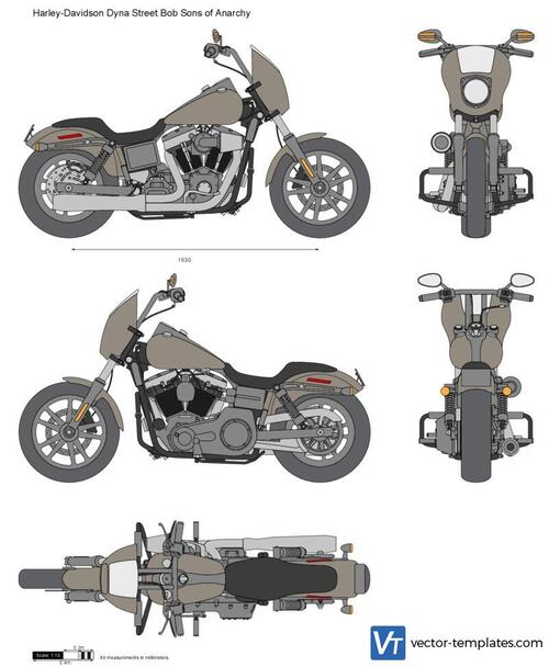 Harley-Davidson Dyna Street Bob Sons of Anarchy