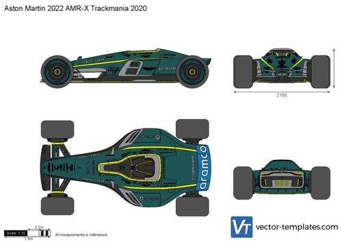 Aston Martin 2022 AMR-X Trackmania 2020