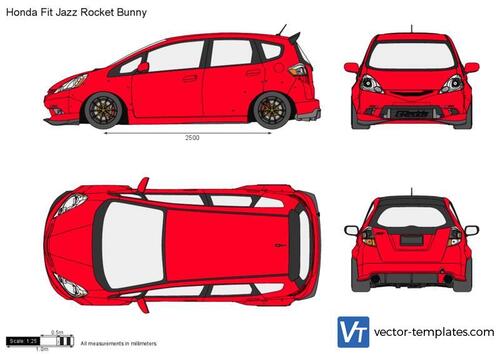 Honda Fit Jazz Rocket Bunny