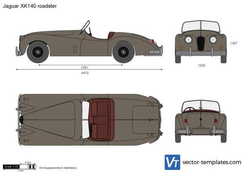 Jaguar XK140 roadster