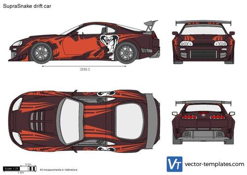 SupraSnake drift car