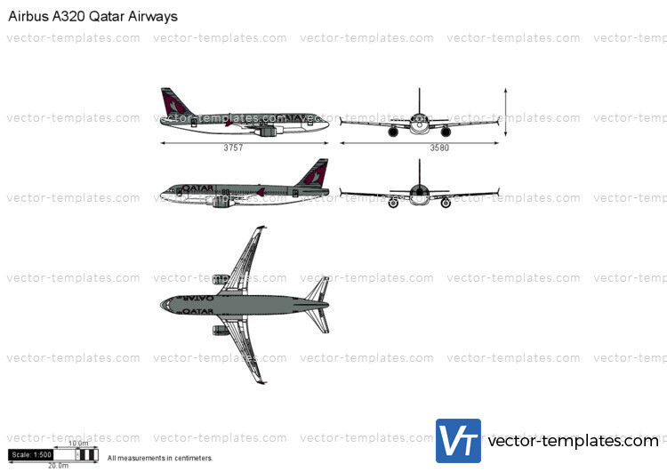 Airbus A320 Qatar Airways