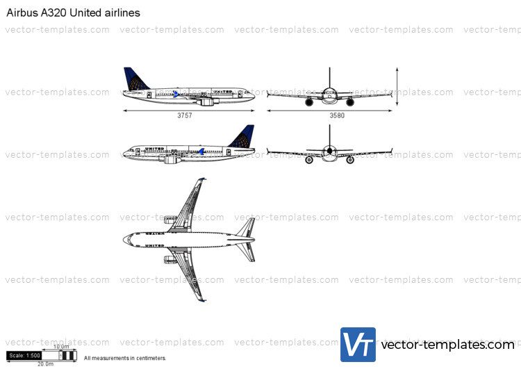 Airbus A320 United airlines