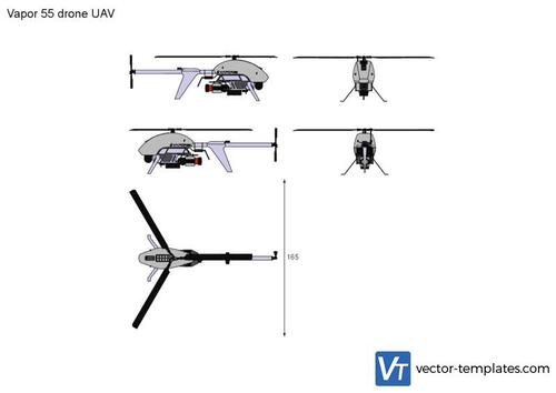 Vapor 55 drone UAV