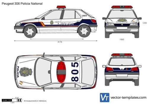 Peugeot 306 Policia National