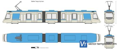Stadler Tango city tram