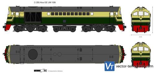 C-200 Alco GE UM 106t