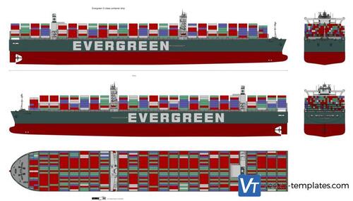 Evergreen G-class container ship