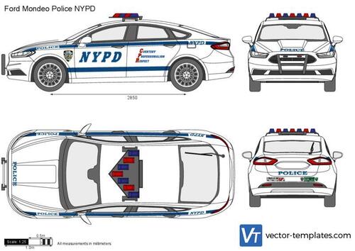 Ford Mondeo Police NYPD