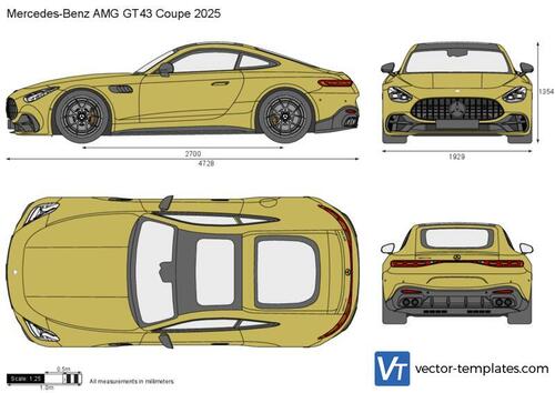 Mercedes-Benz AMG GT43 Coupe 2025