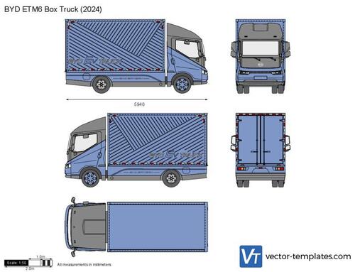 BYD ETM6 Box Truck