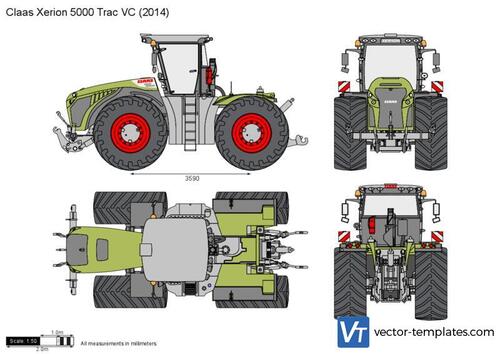 Claas Xerion 5000 Trac VC