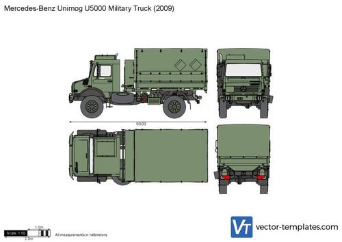 Mercedes-Benz Unimog U5000 Military Truck