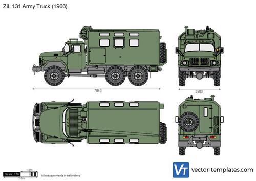 ZiL 131 Army Truck