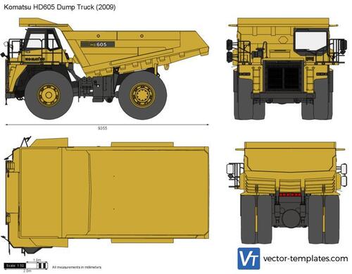 Komatsu HD605 Dump Truck