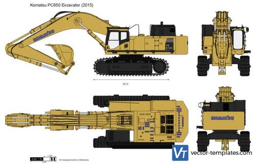 Komatsu PC850 Excavator