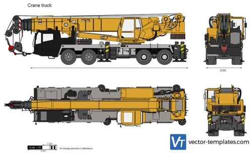 Crane truck