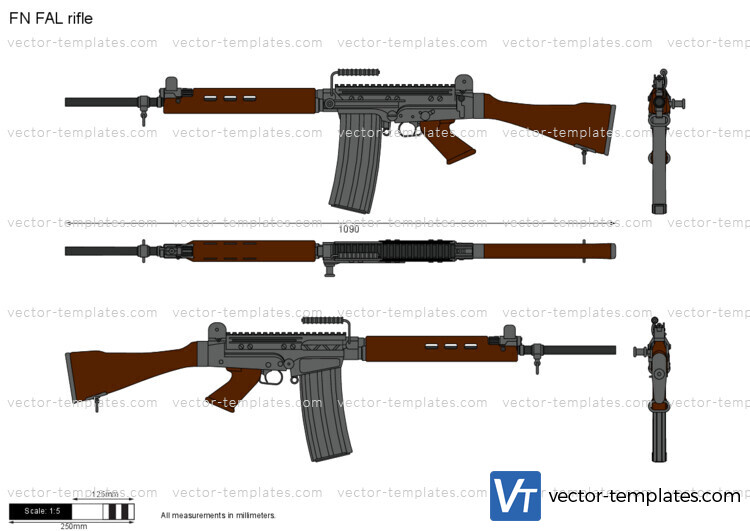 FN FAL rifle