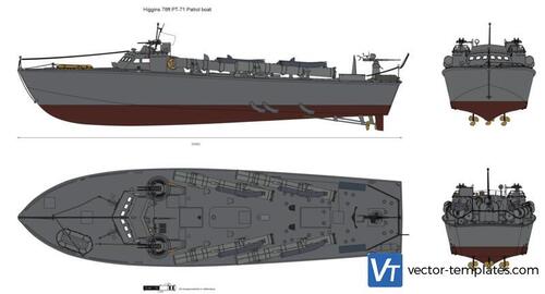 Higgins 78ft PT-71 Patrol boat