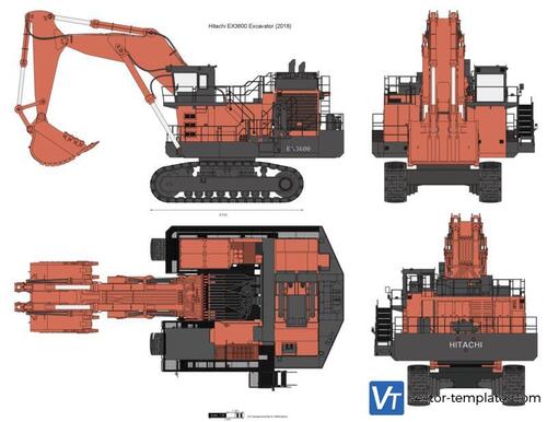 Hitachi EX3600 Excavator
