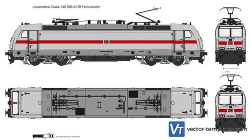 Locomotive Class-146 569-9 DB Fernverkehr