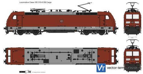 Locomotive Class-185 310-6 DB Cargo