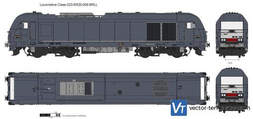Locomotive Class-223-ER20-008 BRLL