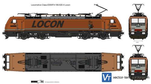 Locomotive Class-ES64F4-189-820 4 Locon
