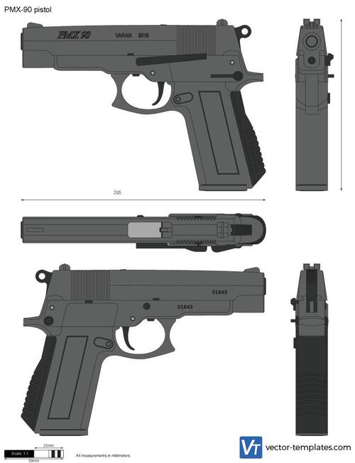PMX-90 pistol