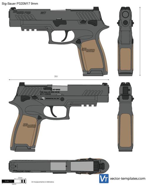 Sig-Sauer P320M17 9mm