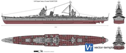 IJN Super heavy Cruiser KUMOTORI
