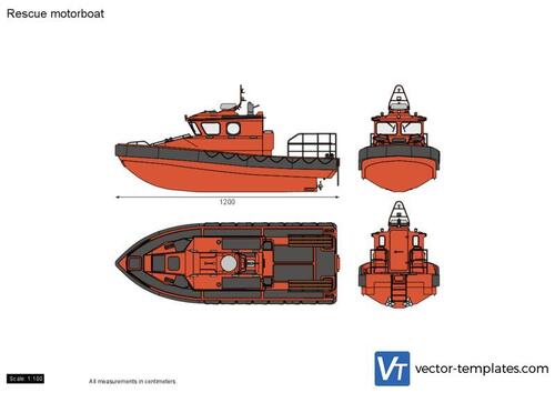 Rescue motorboat