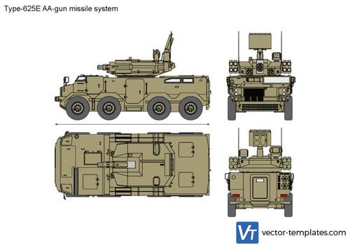 Type-625E AA-gun missile system