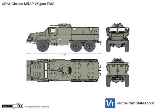 URAL Chekan MRAP Wagner PMC