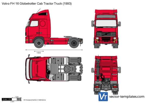 Volvo FH 16 Globetrotter Cab Tractor Truck