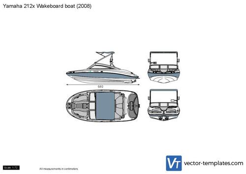 Yamaha 212x Wakeboard boat