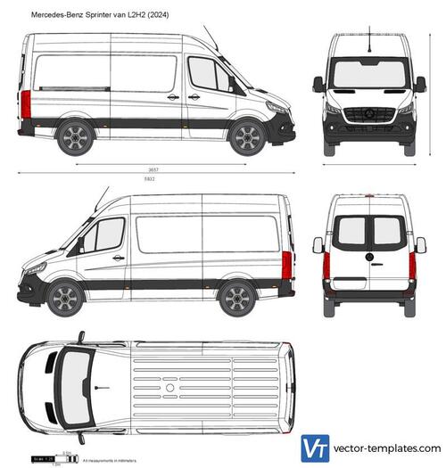Mercedes-Benz Sprinter van L2H2