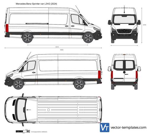 Mercedes-Benz Sprinter van L3H2