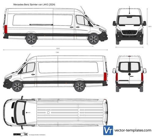 Mercedes-Benz Sprinter van L4H2