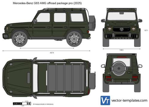 Mercedes-Benz G63 AMG offroad package pro