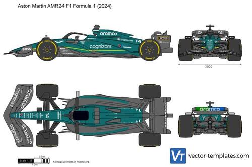 Aston Martin AMR24 F1 Formula 1