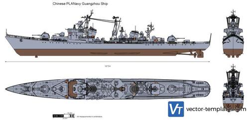 Chinese PLANavy Guangzhou Ship