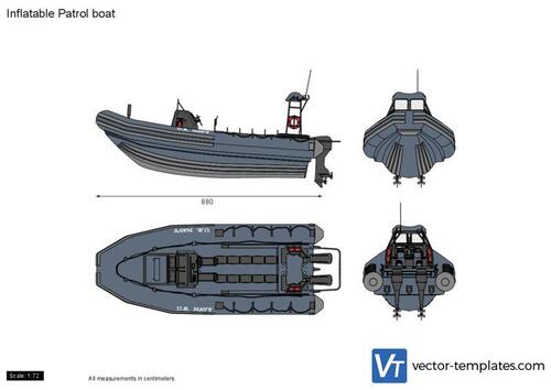 Inflatable Patrol boat