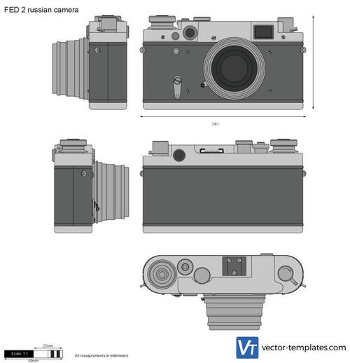 FED 2 russian camera