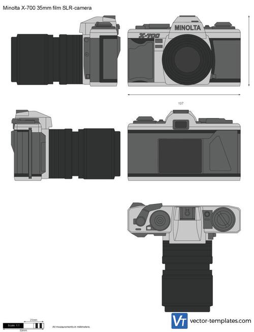 Minolta X-700 35mm film SLR-camera