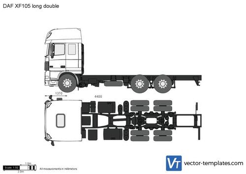 DAF XF105 long double