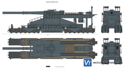 German Railway Gun