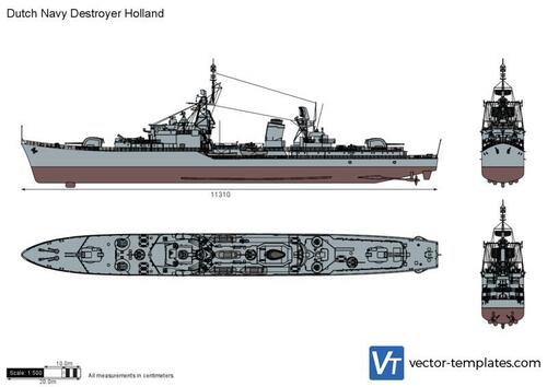 Dutch Navy Destroyer Holland