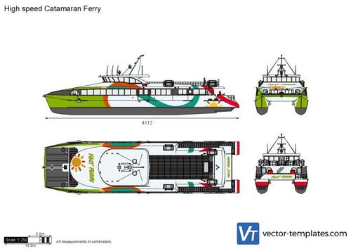 High speed Catamaran Ferry