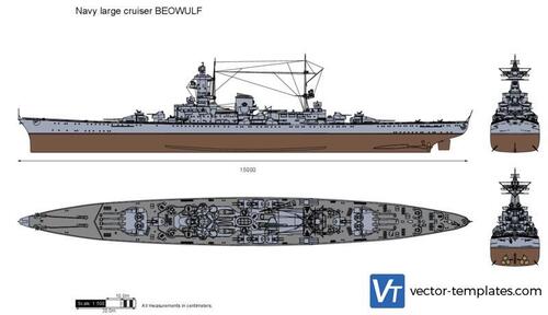 Navy large cruiser BEOWULF